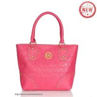 michael kors logo signature groot roze bakken Winkel Amsterdam ez6i5222